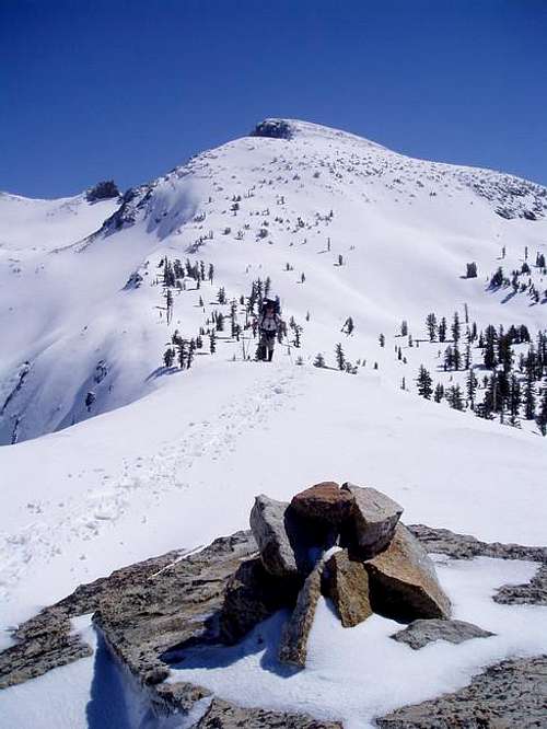 Pyramid Peak viewed from the...