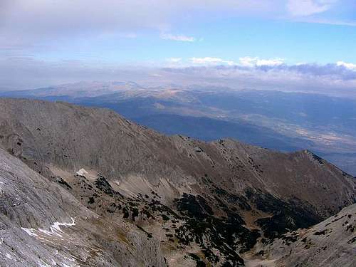  Kutelo (2908 m) NW summit...