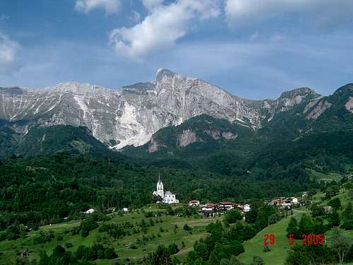 Krn and village Dreznica (...