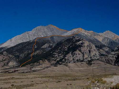 Borah Peak - Southwest Ridge...