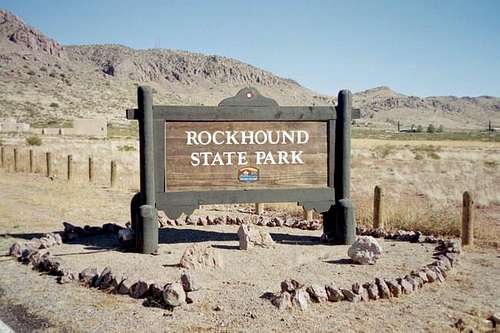 Rockhound State Park.