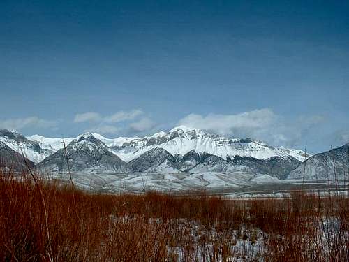 Lost River Peak (ID) with a...