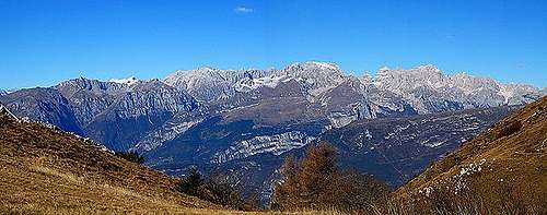 Brenta Group from the Monte...