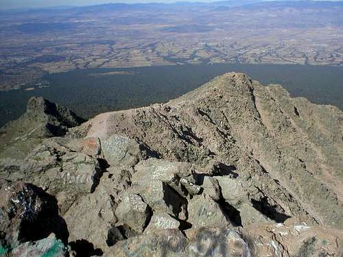 View of the ridge from the...