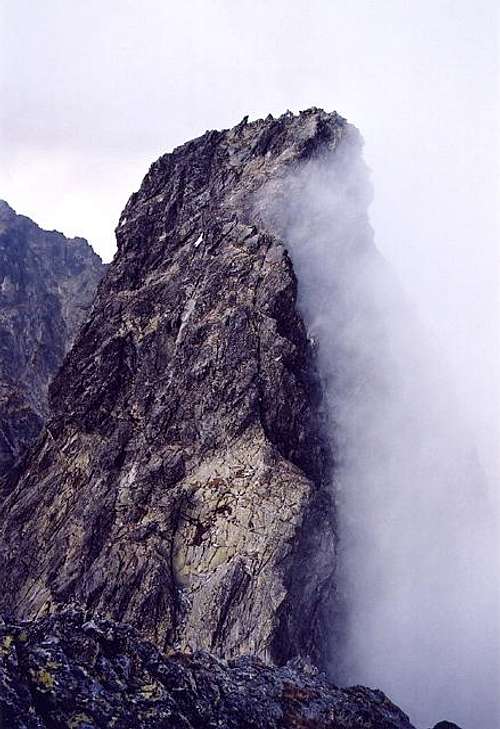 Velky Ganek summit ridge...