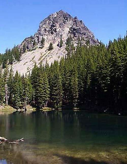 Mount Yoran from Divide Lake
