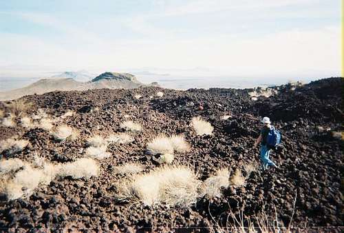 Walking across a Pinacate...