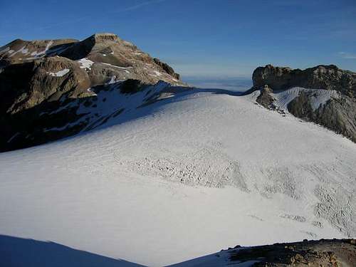 Top of Ayoloco Glacier on...