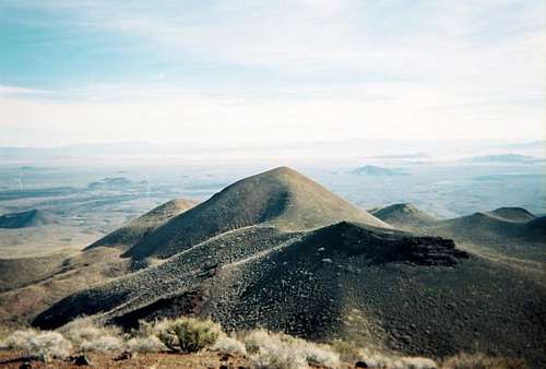 A view of Carnegie Peak.