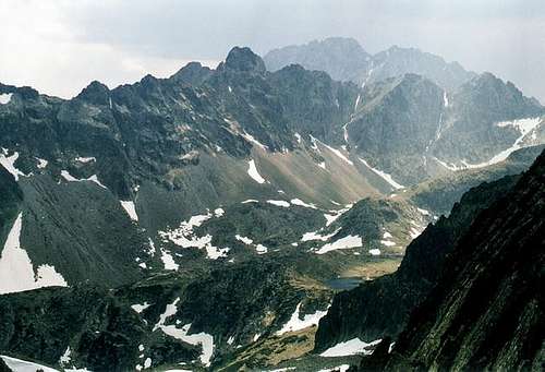 High Tatra scenery. Upper...