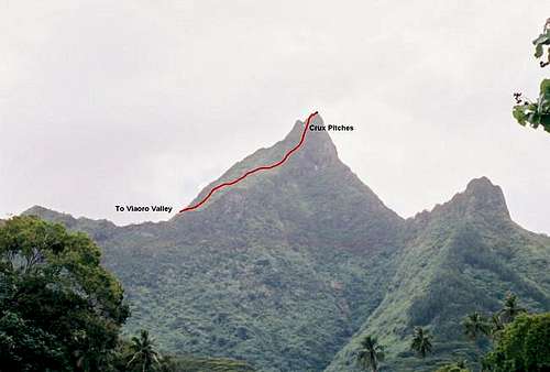  Vaioro Valley Route up...