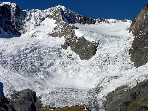  Lex Blanche glacier.
