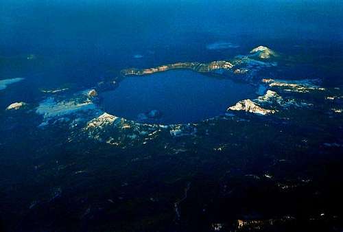 Crater Lake, obviously, from...