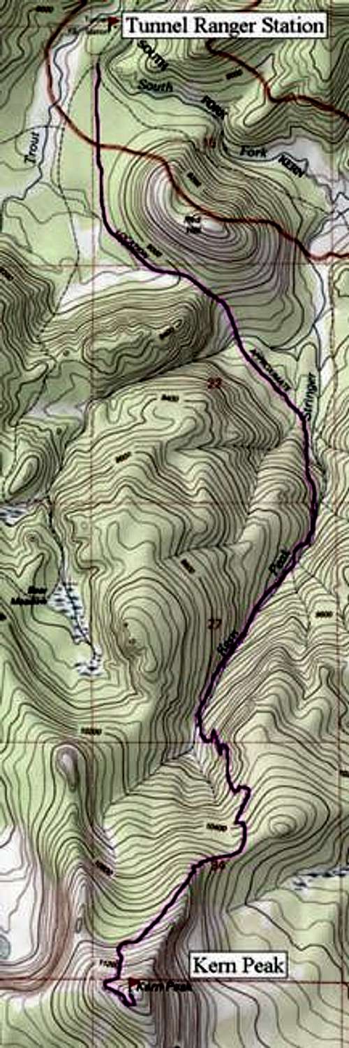 Kern Peak Trail