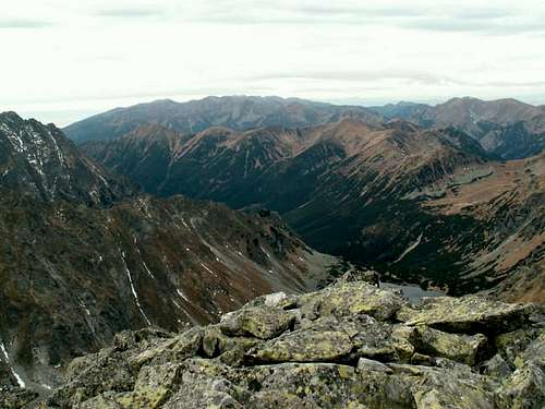 Velke Kopy ans Western Tatra...