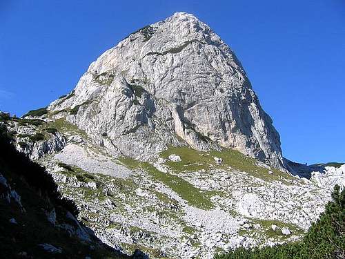 Round peak of Obla Glava...