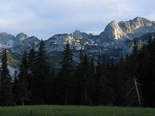  Obla Glava (2303 m) from the...
