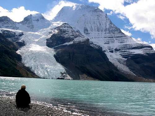 Mount Robson from Berg Lake