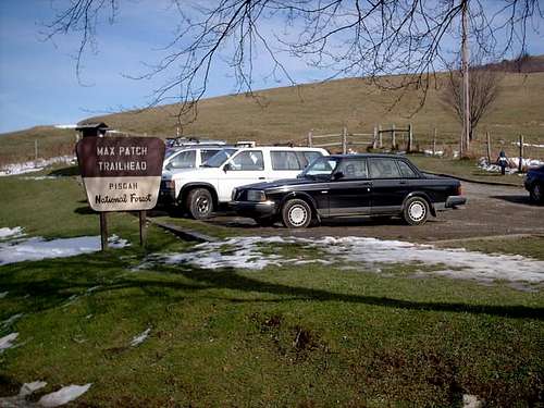 Max Patch Parking Area