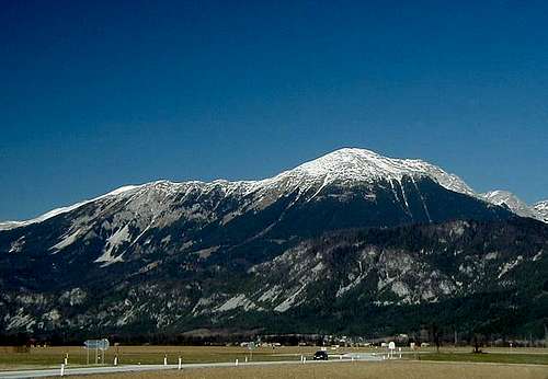 Stol (2236m) from the south,...
