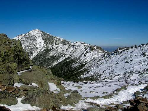 Mount Lincoln from the summit...