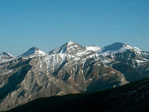 Banded Peak (left) and...