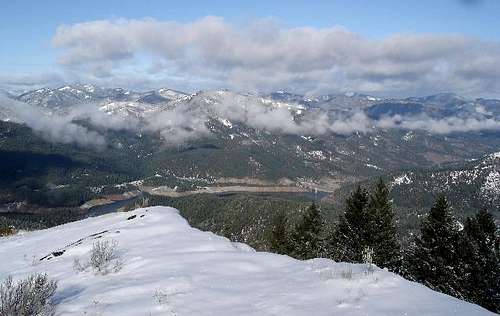 From Stein Butte looking west...