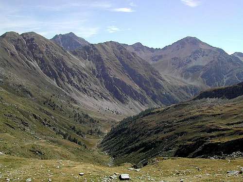 Vallone di Vertosan  from the neighbourhood of Zyoule lakes