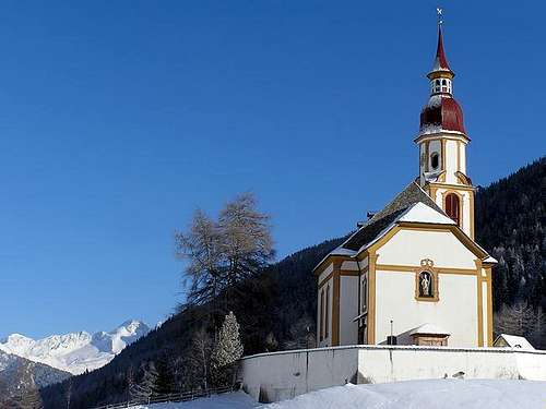 Obernberg church. Obernberg...