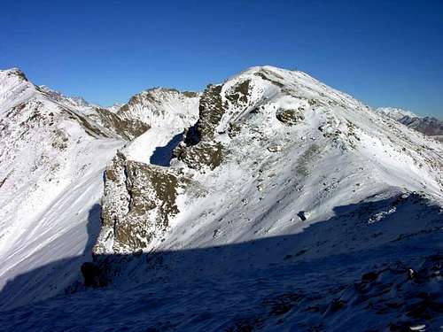 La punta Leisse (2771 m),...