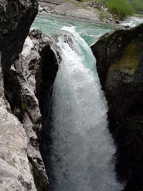 Waterfall of Grlja river.
