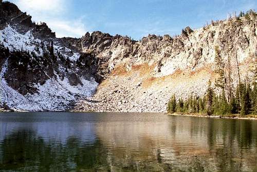 Hard Butte Lake is situated...