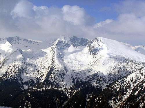 Impressive peaks of Rila...
