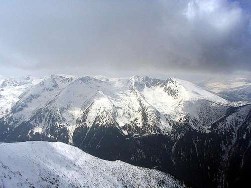 Part of Rila massif, from...