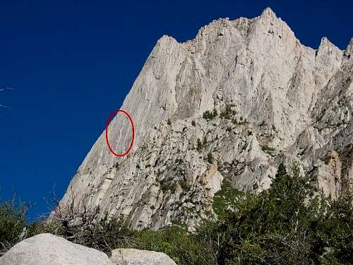 Lone Pine Pk. S. Face - Zigzag Dihedral