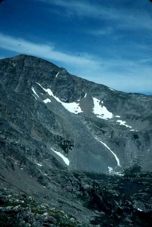 East Face of James Peak and...
