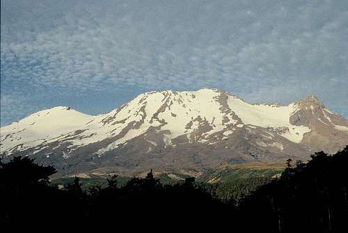 seen from Ohakune in January