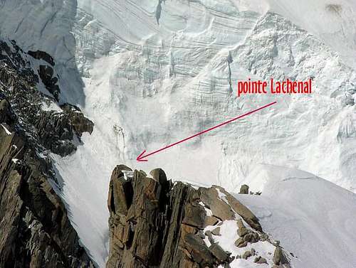 La pointe Lachenal (3613 m)