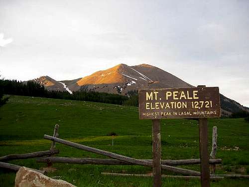 Mt. Peale, La Sal highpoint