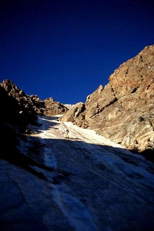 Unnamed couloir on the north face