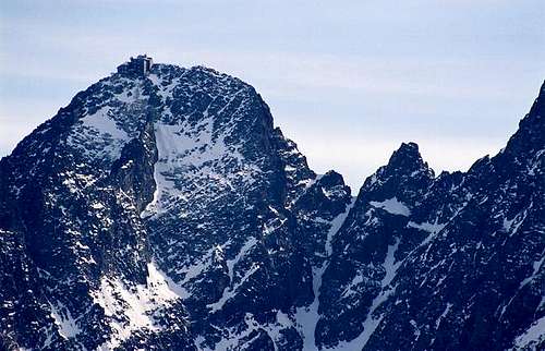 Lomnica Peak(2632) viewed...