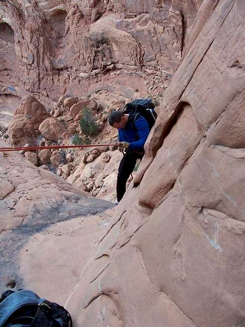 This is the final rappel on...