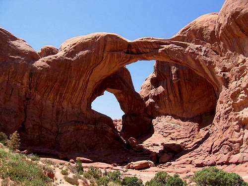 Double arches on 104 degree...