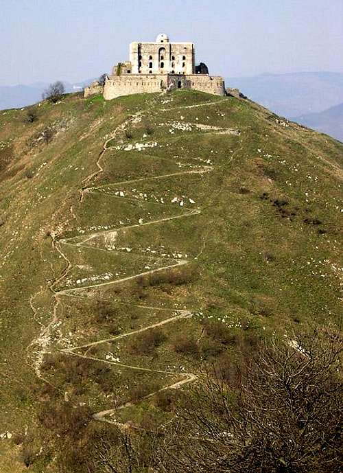  Southern view of Monte Diamante and its fortress...