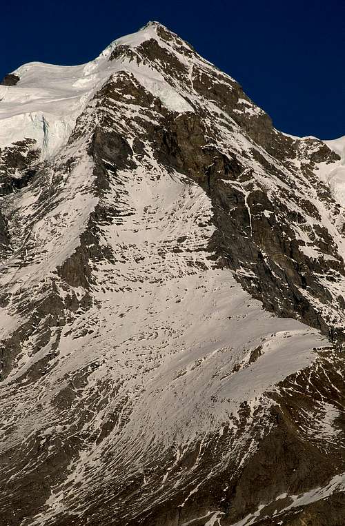 Jungfrau west face