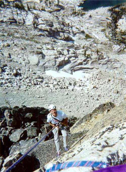 The standard Rappel off the...