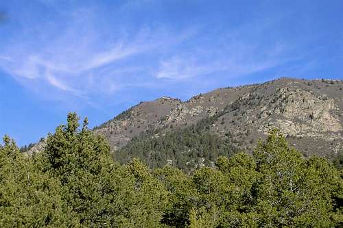 South Sandia Peak from the...