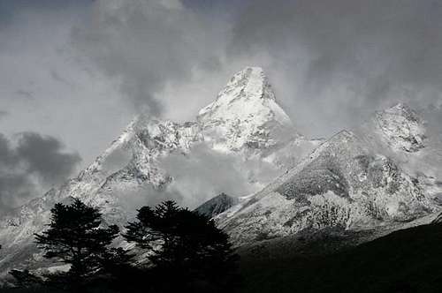 Ama Dablam, seen from...