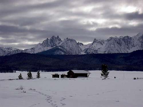 Winter Ranch in Stanley-...