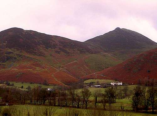 Causey Pike from Newlands